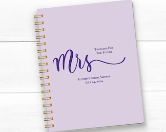 Bride to Be Shower Libro de visitas, Cartas a la novia, Consejos para la novia, Consejos de boda, Libro de visitas, Cuaderno pequeño, Libro nupcial personalizado