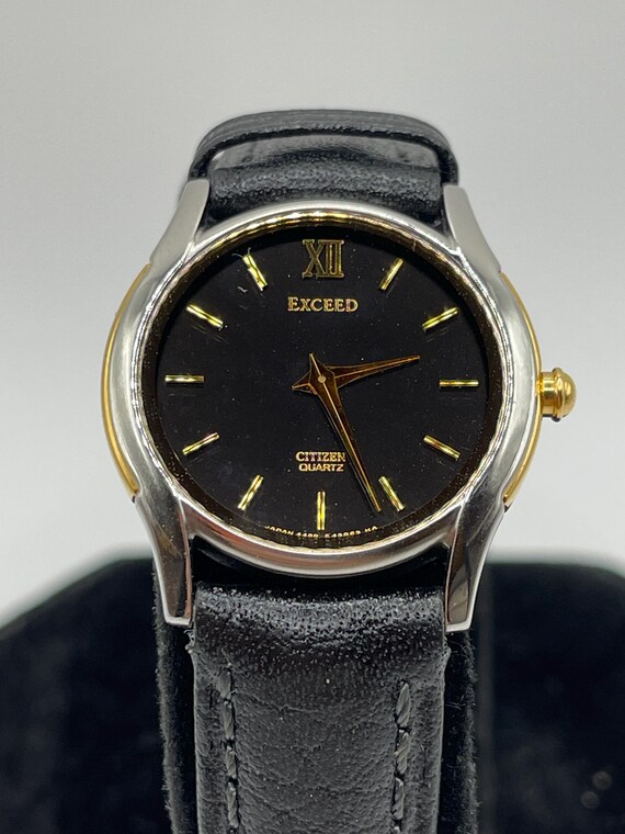 Stunning Citizen Exceed Ladies Quartz Watch Black Dial Two Stunning Citizen Exceed Ladies Quartz Watch Black Dial Two