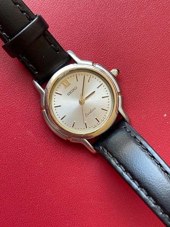 1円スタート！ SEIKO Exceline セイコー エクセリーヌ 腕時計