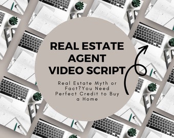 Guión de vídeo para agentes inmobiliarios / Real Estate Reels / Instagram Reels / Youtube Shorts / Realtor Social Media / Realtor Marketing