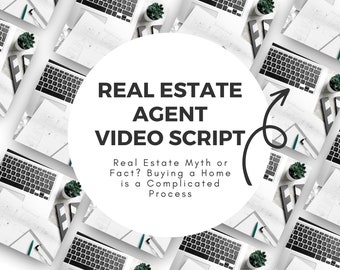 Guión de vídeo para agentes inmobiliarios / Real Estate Reels / Instagram Reels / Youtube Shorts / Realtor Social Media / Realtor Marketing