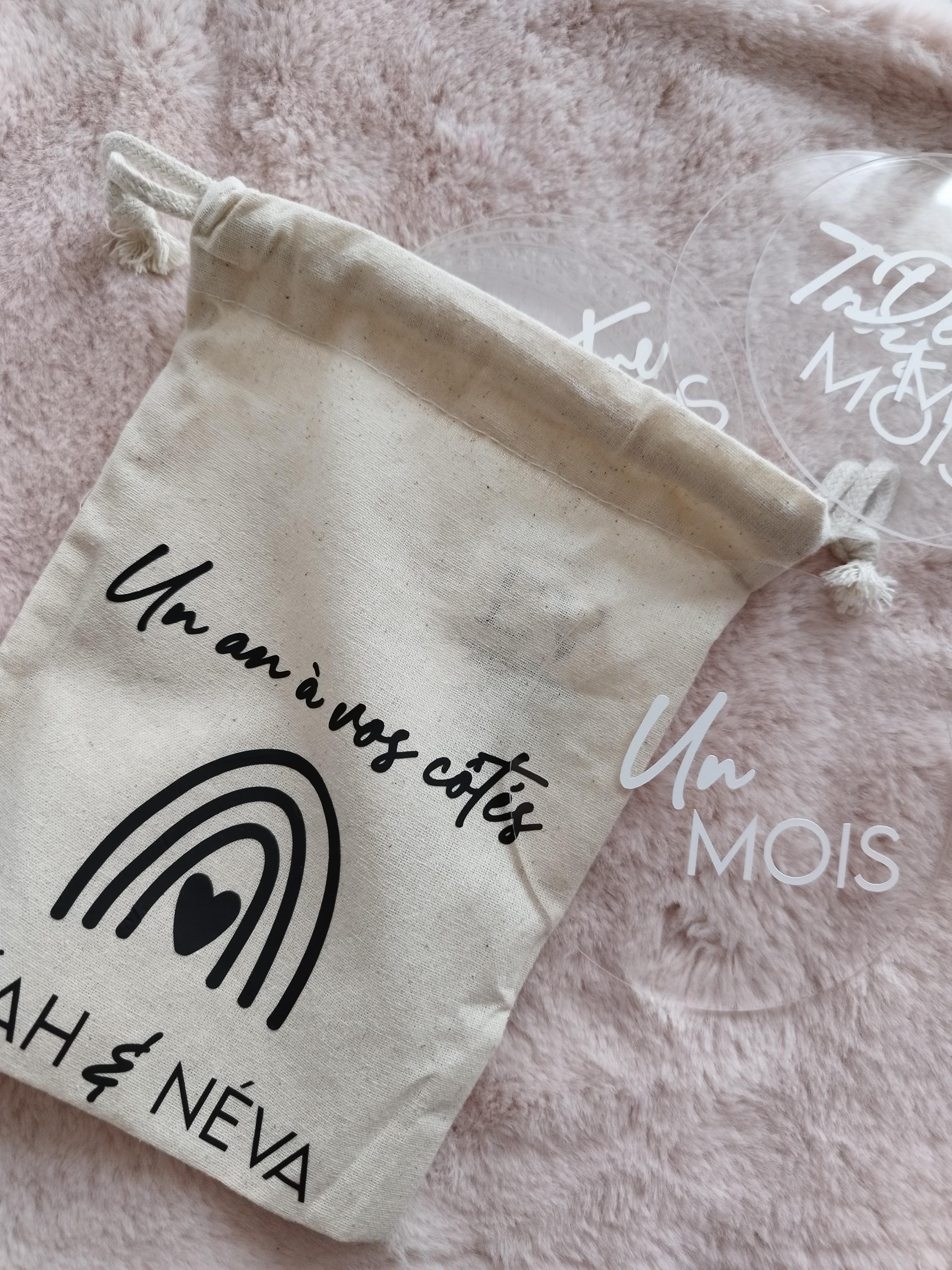 Cartes étapes bébé personnalisées