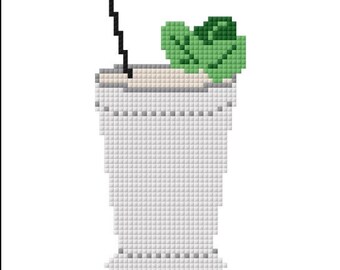 Mint Julep Needlepoint Digital Chart