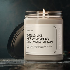 Star Wars-cadeau sojakaars - Star Wars-fancadeau - aangepaste Star Wars-kaars