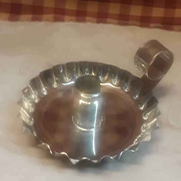 Fluted Tin Candle Pan by Colleen