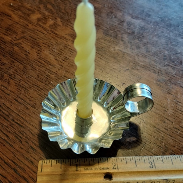 Mini Fluted Tin Candle Pan by Colleen