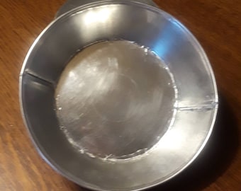 6 inch Bowl made of Tin Plated Steel by Colleen
