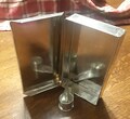 Folding Candle Box made of Tin Plated Steel by Colleen