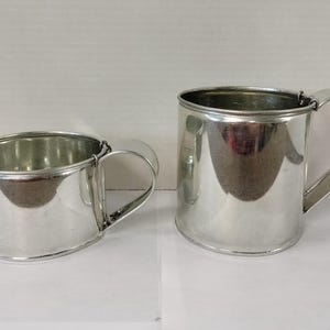 Civil War Era Wire Wrapped Tin Cups in two sizes