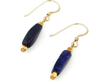 Lapis Lazuli Dangle Earrings