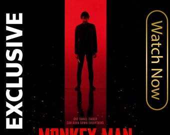 Monkey Man (2024) | Full HD Digital Movie | Instant Download | No DVD | Action, Thriller Movie |