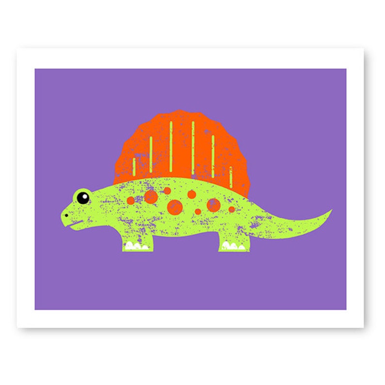 four legged dinosaur with sail on back
