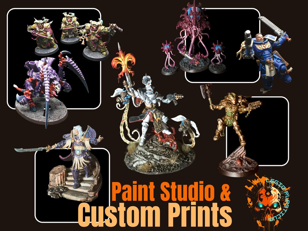 Custom 3D Printed Miniatures for Wargaming | Sci-fi & Fantasy Tabletop ...