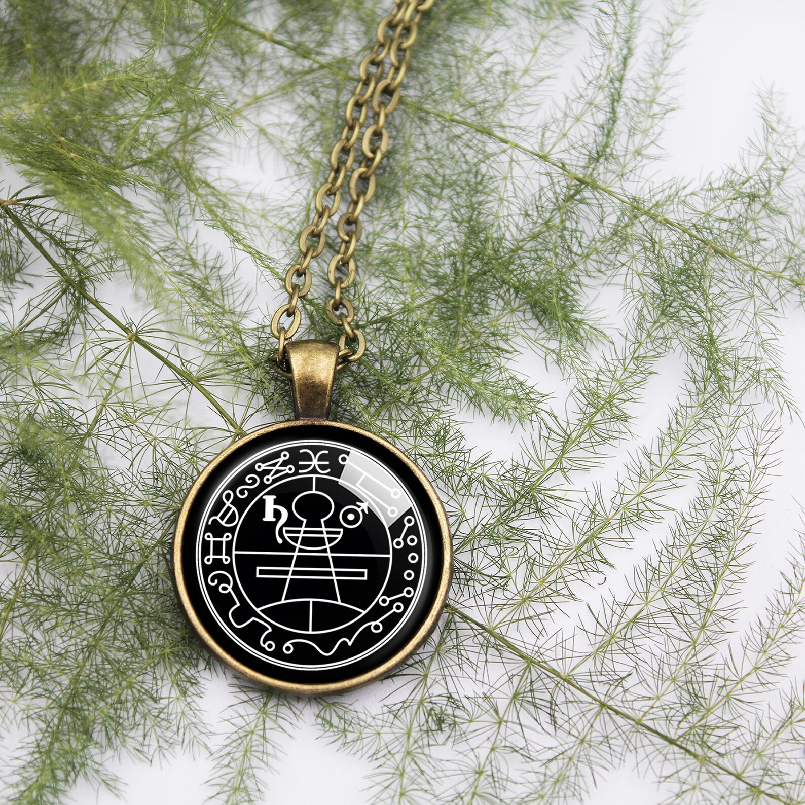 Secret Seal of Solomon Necklace, Seal of Solomon Amulet Talisman, King ...
