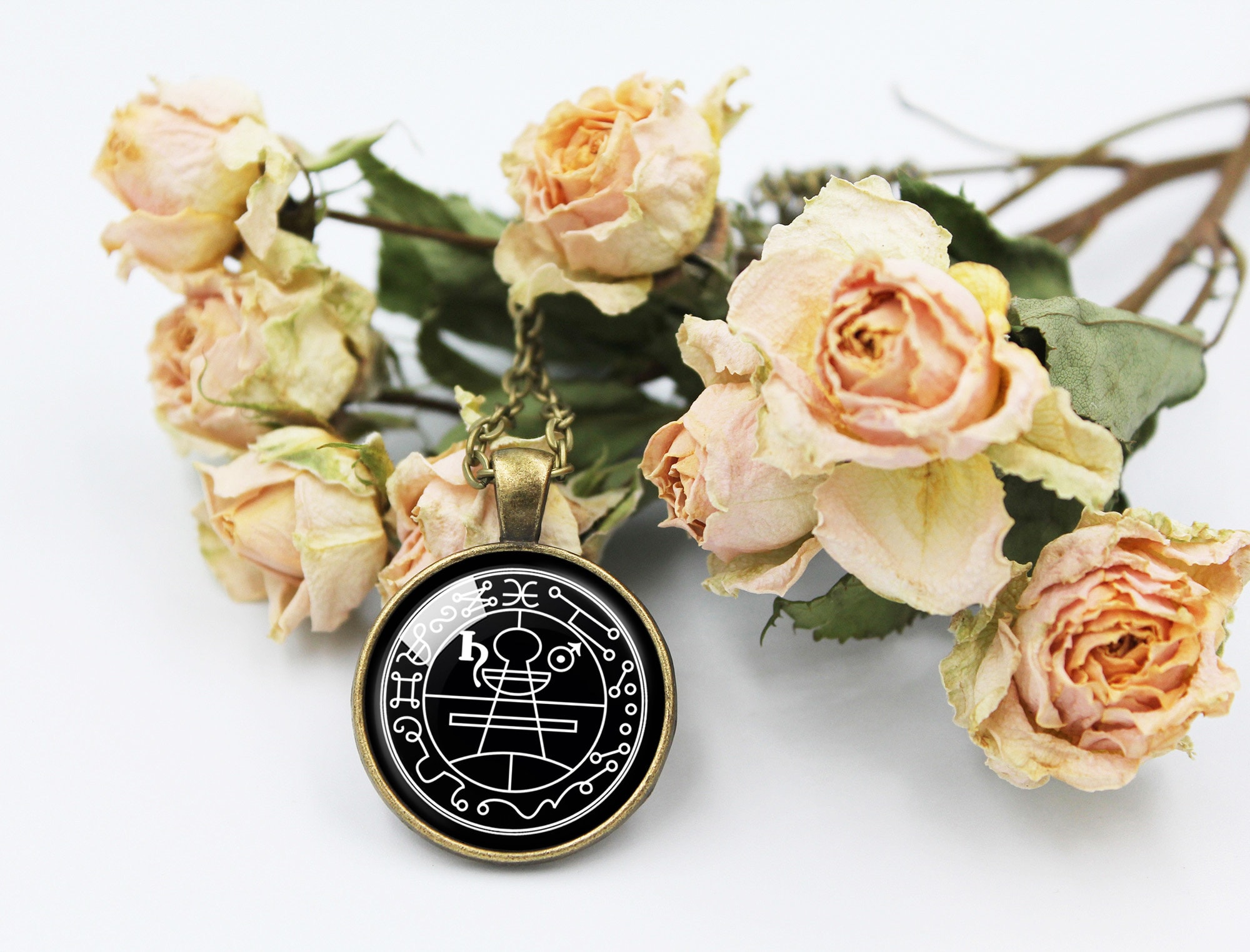 Secret Seal of Solomon Necklace, Seal of Solomon Amulet Talisman, King ...