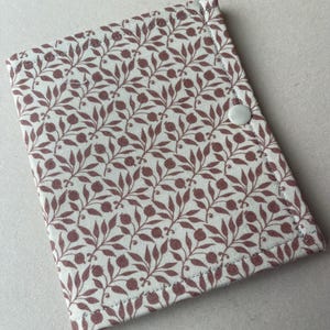 Thread Bed Cross Stitch:  Floss Catcher, ORT, Needle Minder. Rosehip Blush