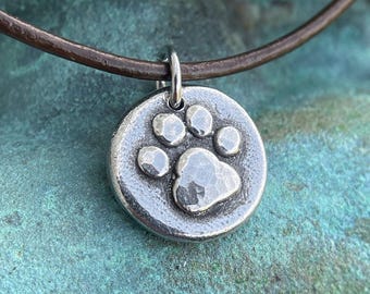 Paw Print Necklace