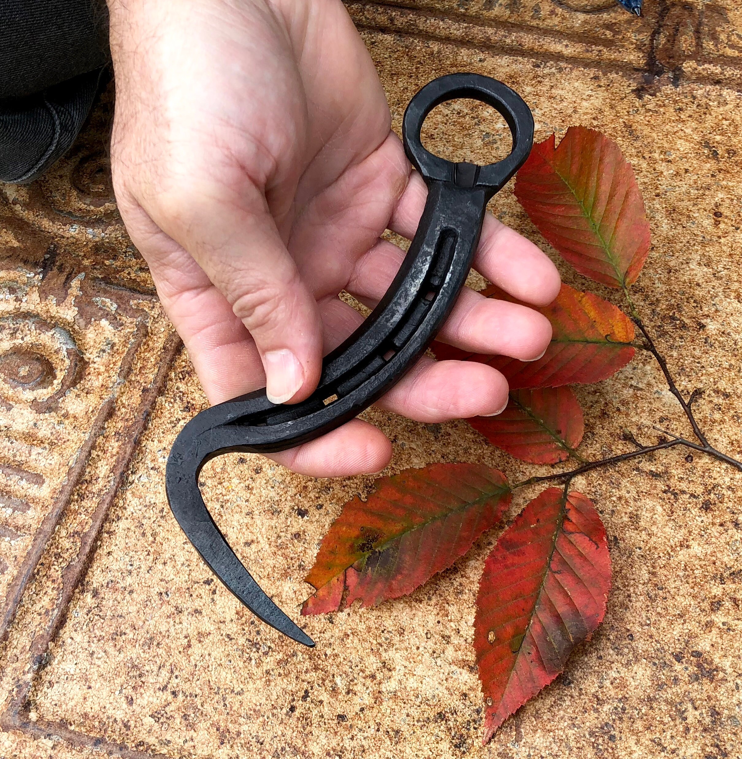 Hand Hoof Pick Bottle Opener 10, Handmade from a Horseshoe