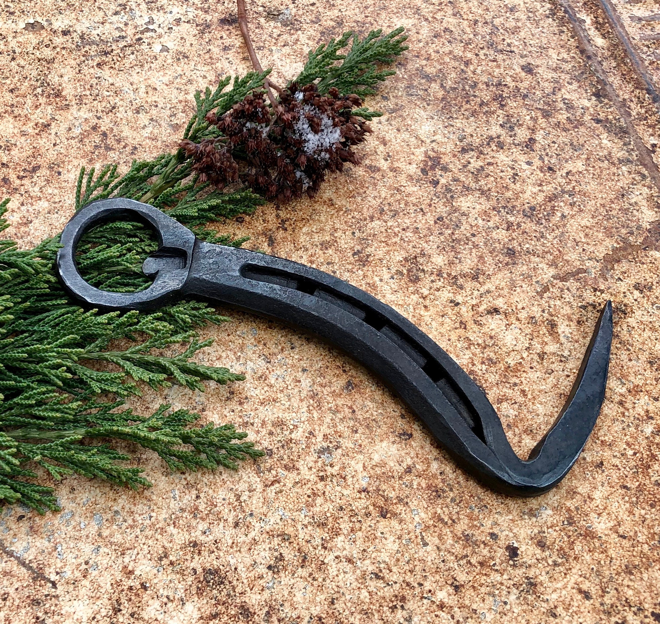 Hand Hoof Pick Bottle Opener 16 , Handmade from a Horseshoe