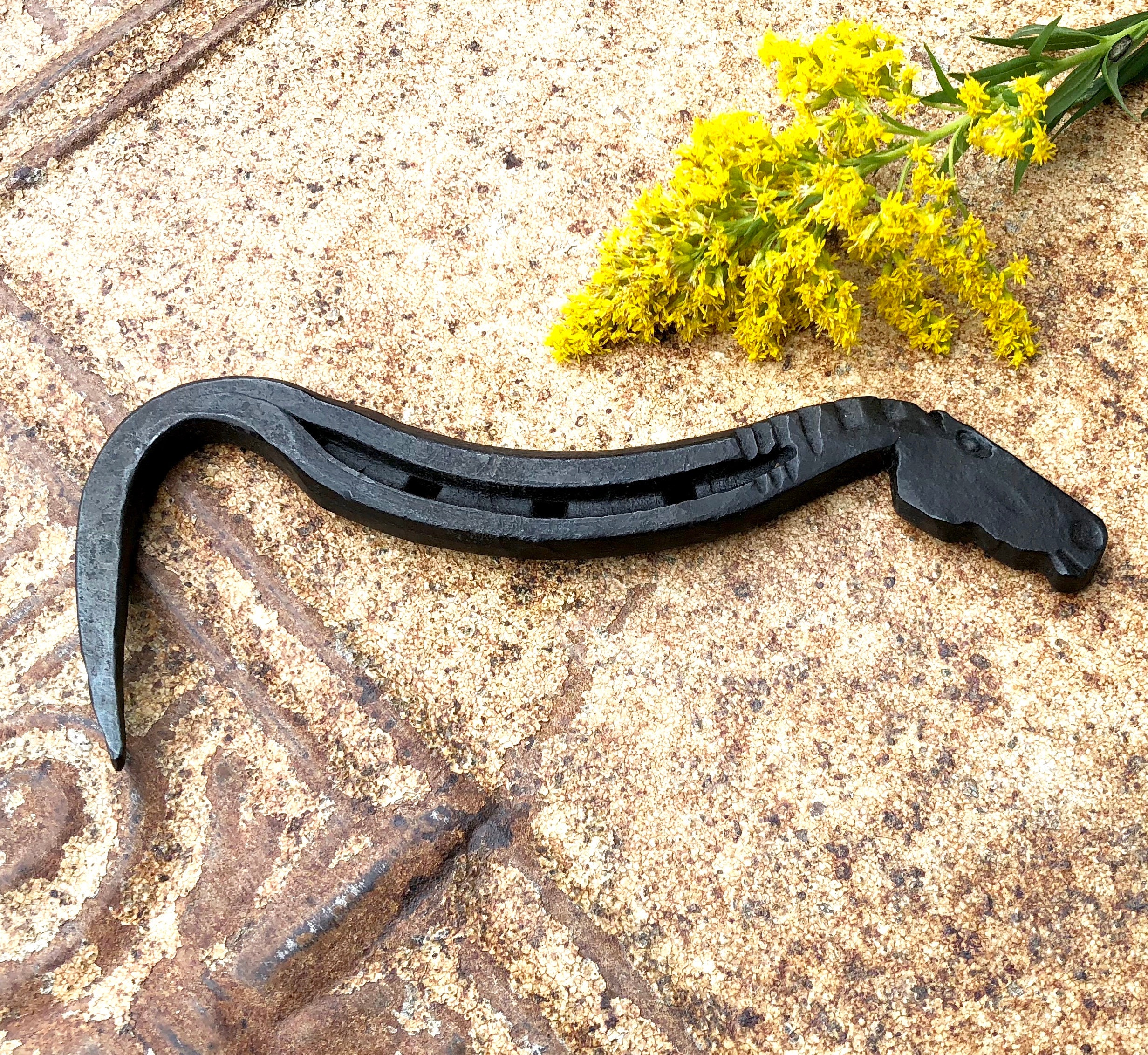 Hand Hoof Pick 18 ,made from a Horse Shoe