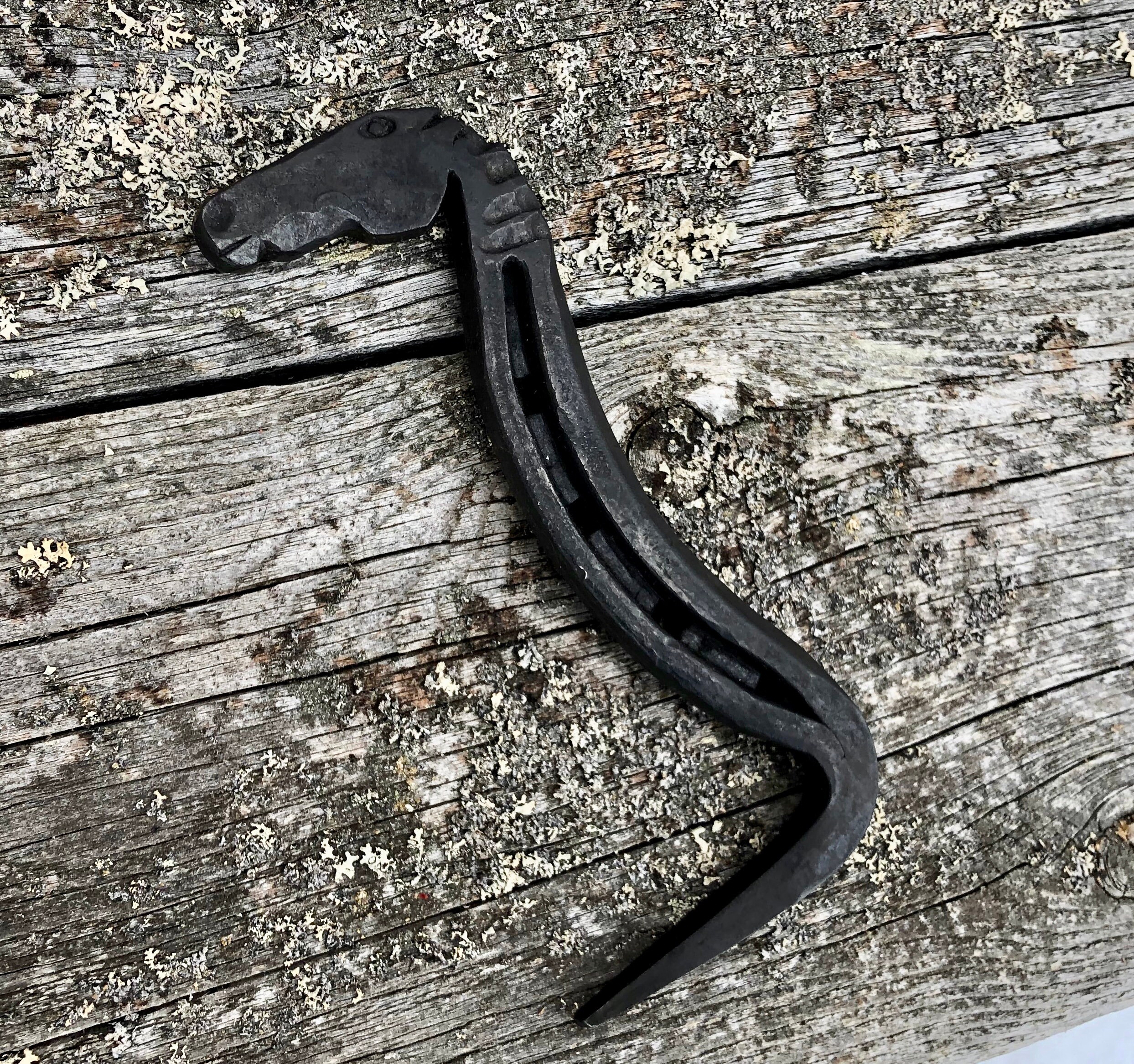 Hand Hoof Pick 31 ,made from a Horse Shoe