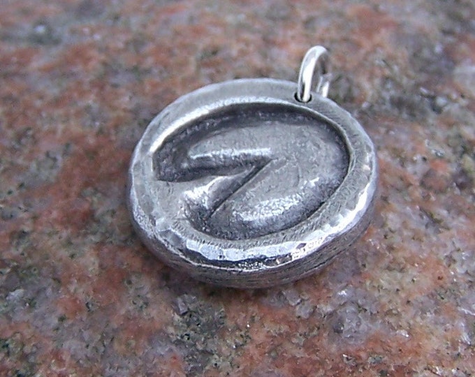 Barefoot Hoofprint Pendant, Horse Hoof Print Charm