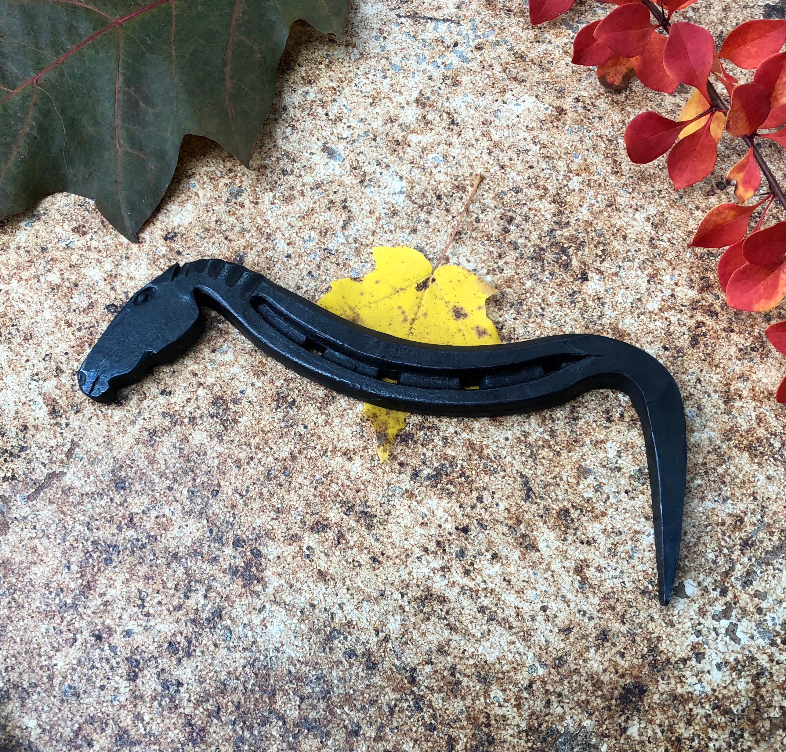 Hand Hoof Pick 24 ,made from a Horse Shoe