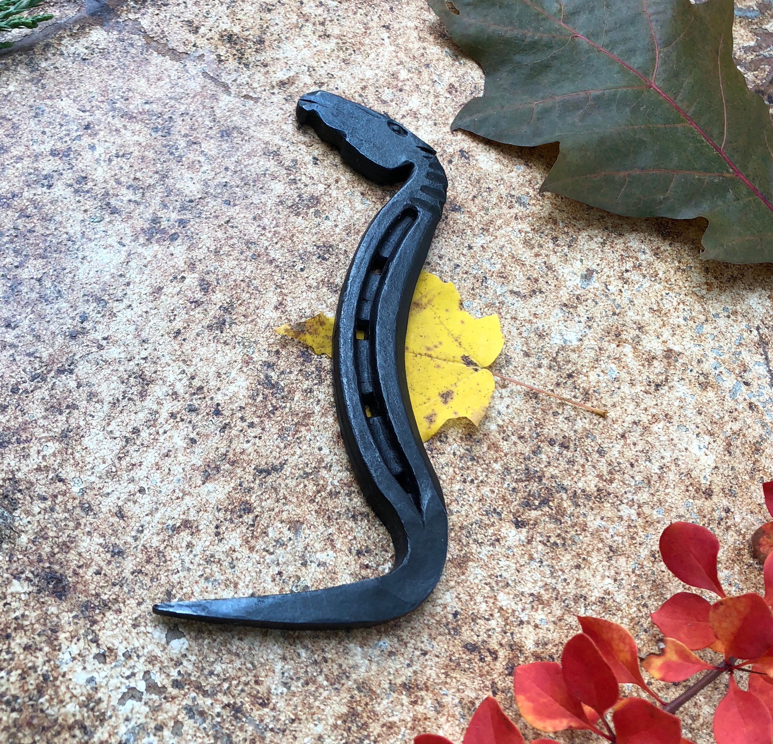 Hand Hoof Pick 24 ,made from a Horse Shoe