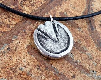 Barefoot Horse Hoof Necklace, Rustic Jewelry, Equestrian Gift, Natural Hoof Care, Barefoot Trimmer Gift, Hand Cast Pewter