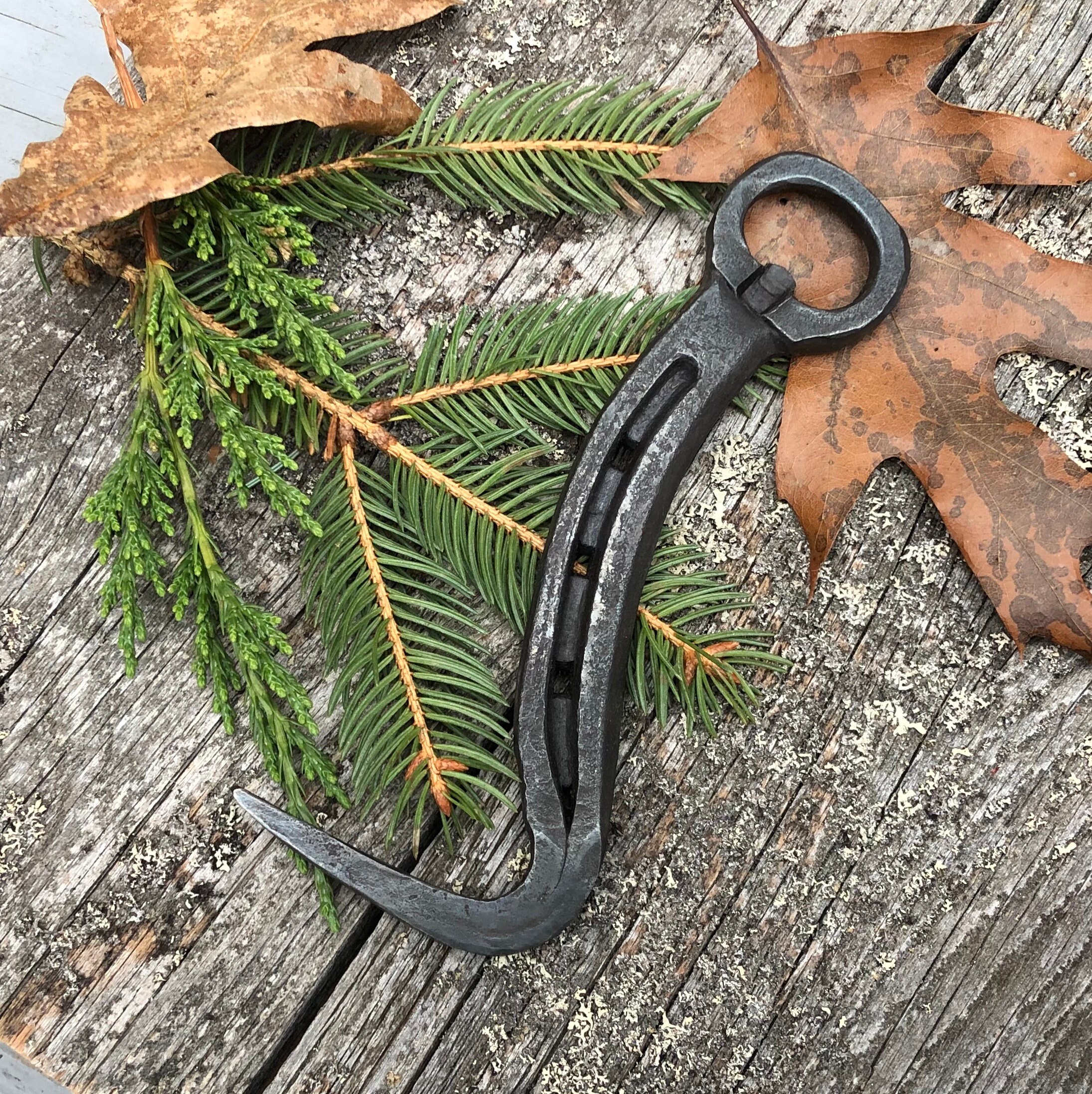 Hand Hoof Pick Bottle Opener 19 , Handmade from a Horseshoe