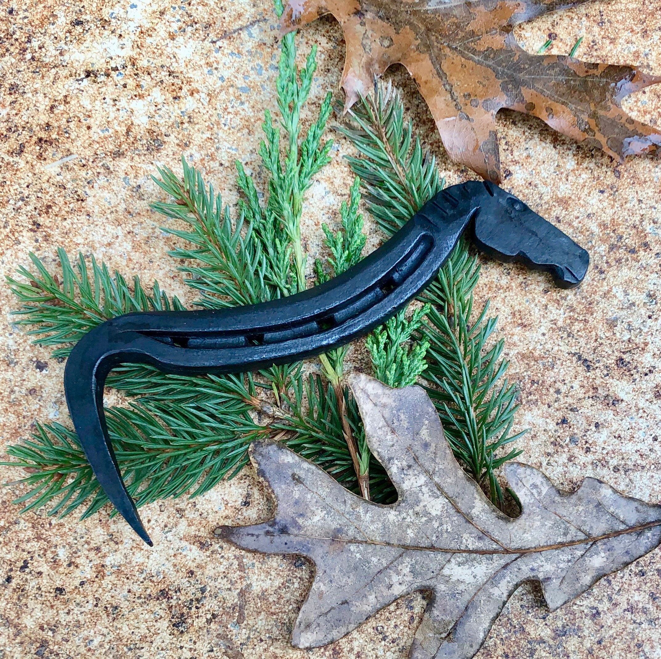 Hand Hoof Pick 28 ,made from a Horse Shoe