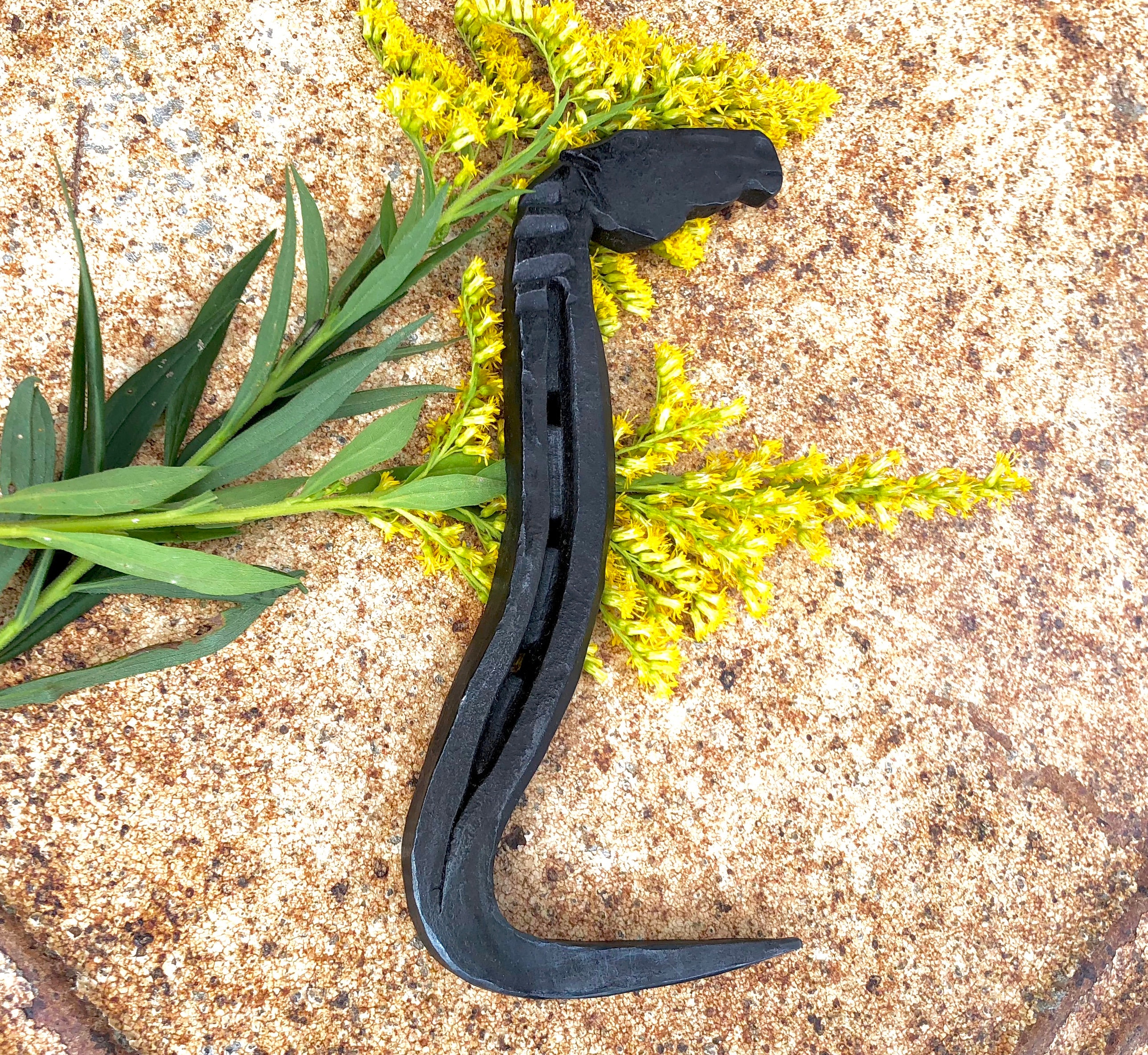 Hand Hoof Pick 19 ,made from a Horse Shoe