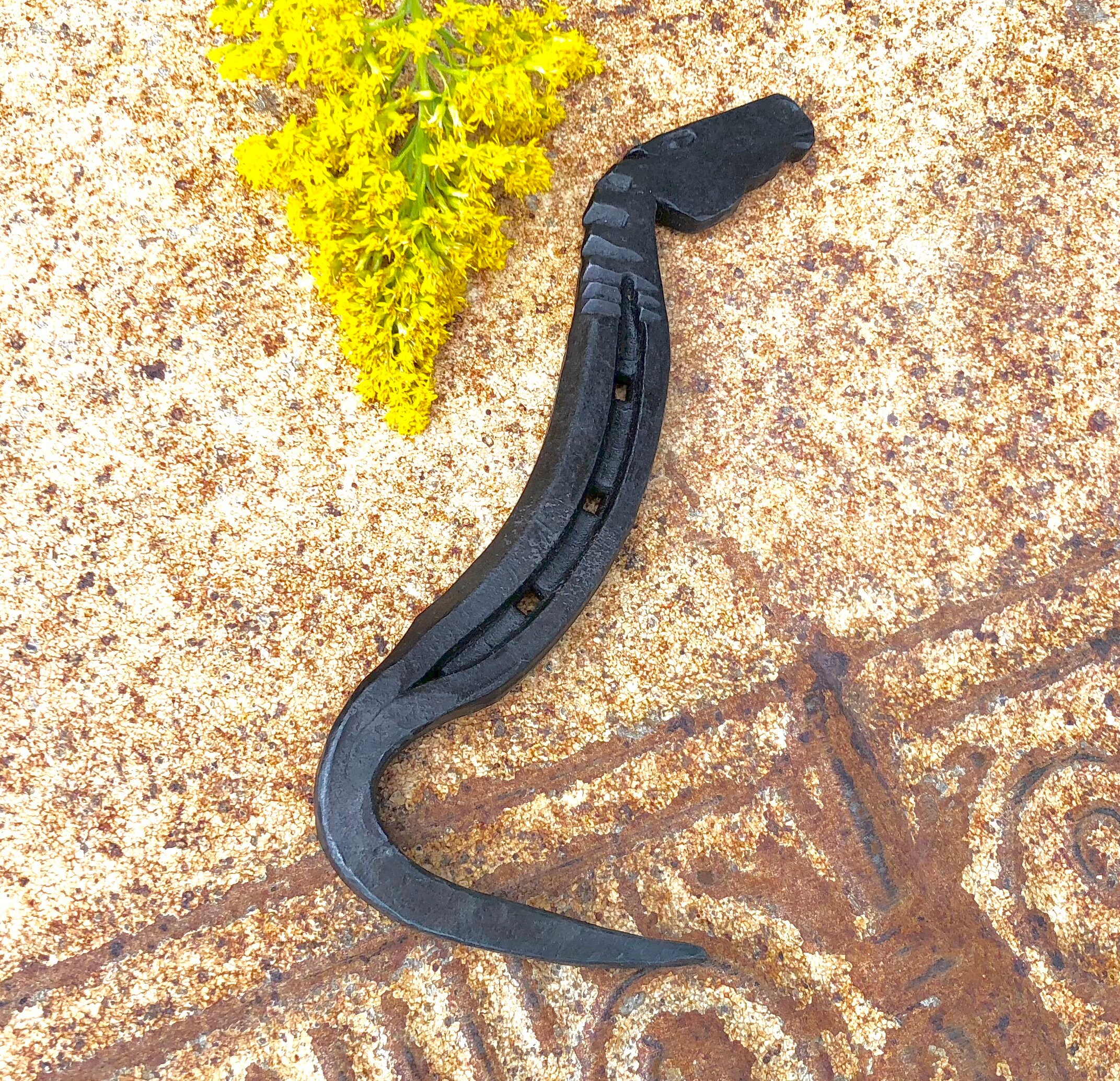 Hand Hoof Pick 18 ,made from a Horse Shoe