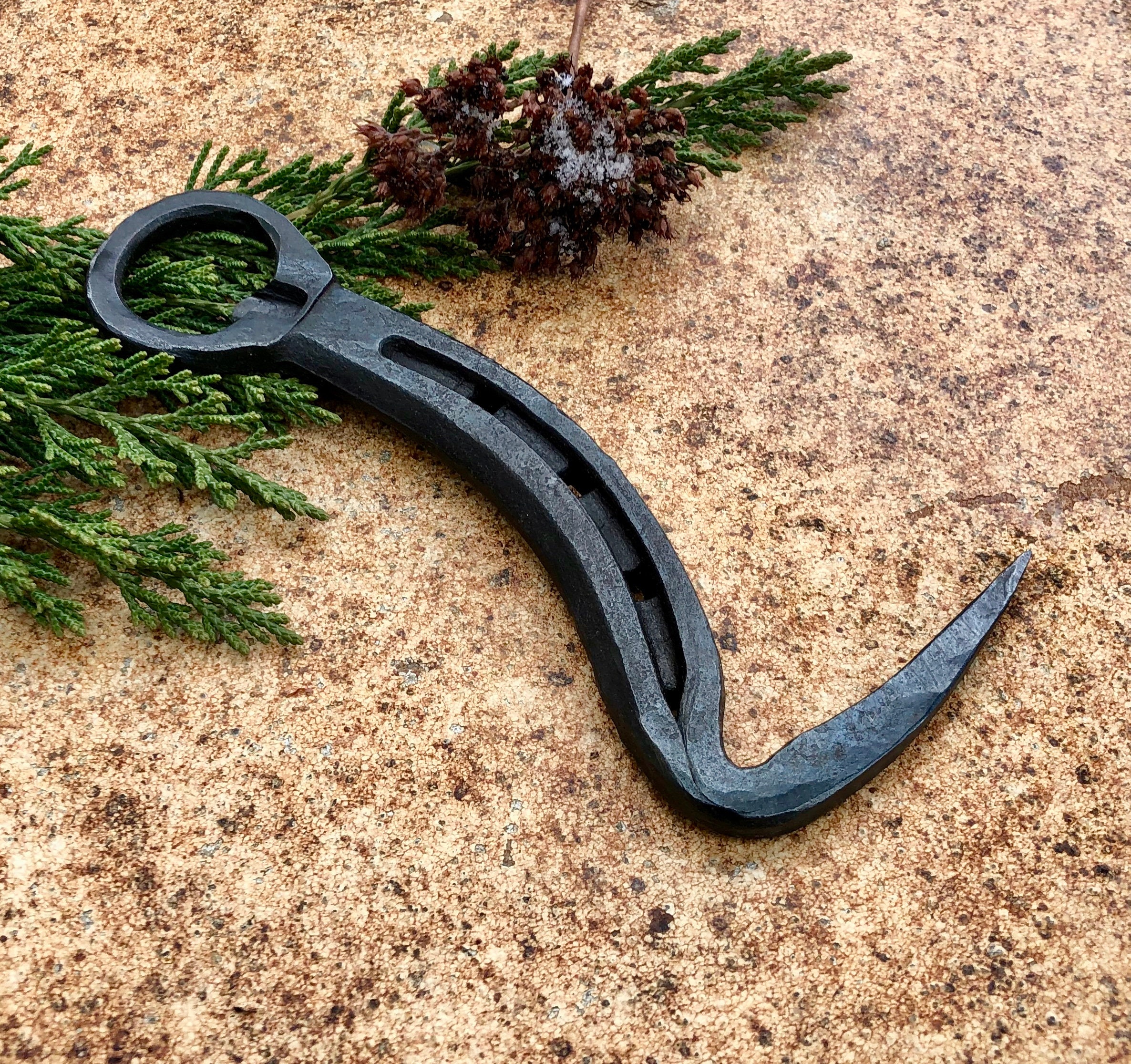 Hand Hoof Pick Bottle Opener 16 , Handmade from a Horseshoe