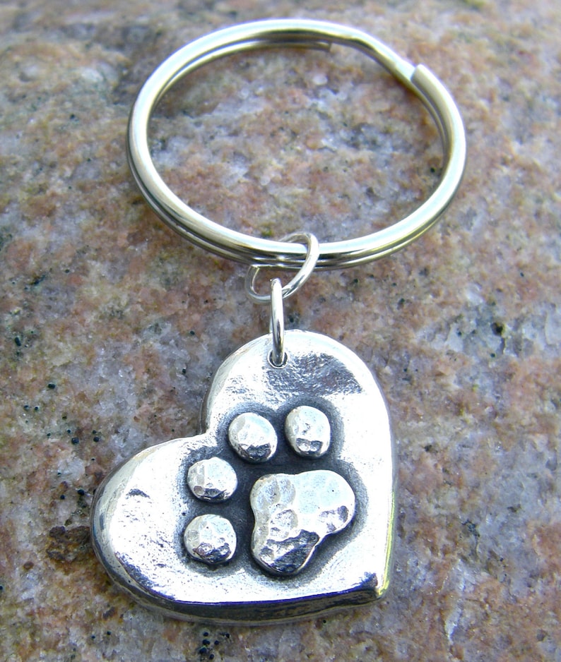 Rover, Dog Bowl, Heart Charms Expandable Bracelet - Made in USA - 10