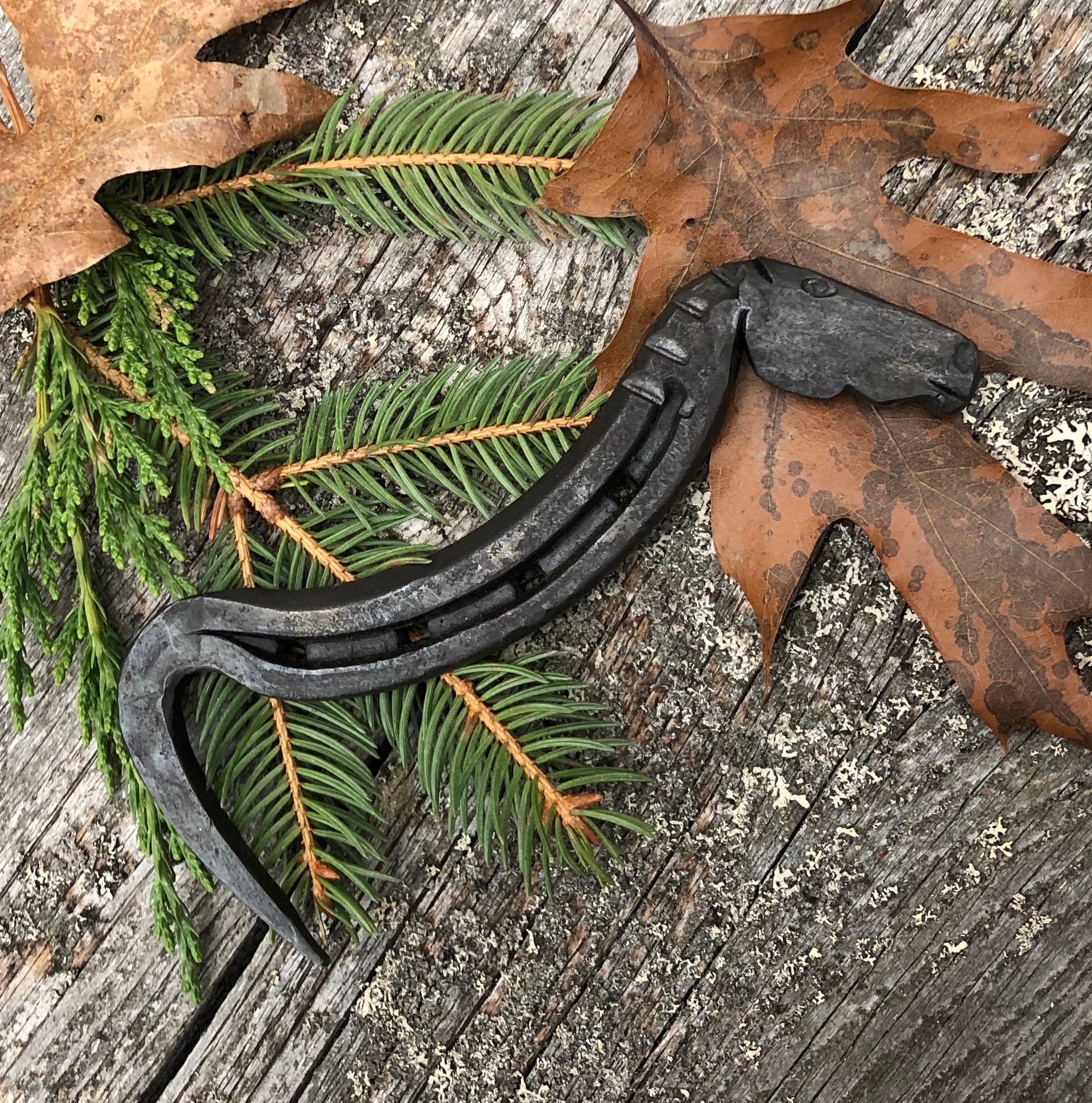 Hand Hoof Pick 29 ,made from a Horse Shoe