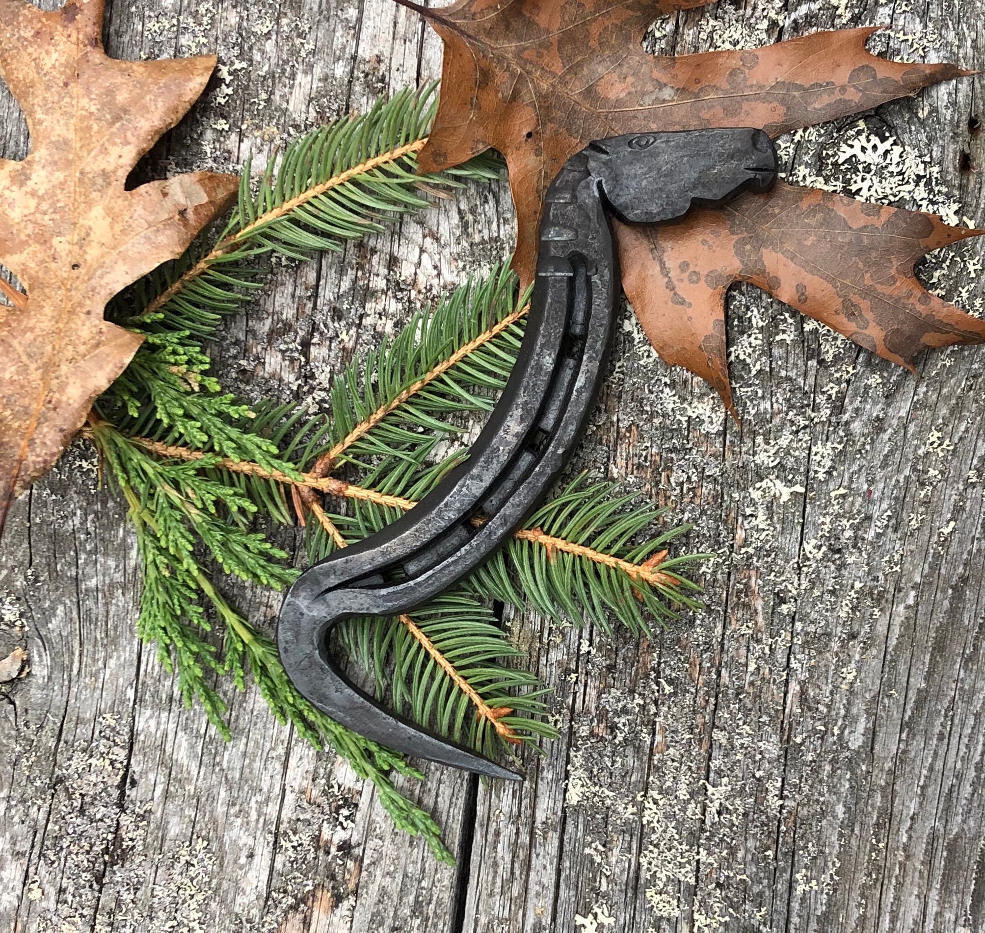 Hand Hoof Pick 29 ,made from a Horse Shoe