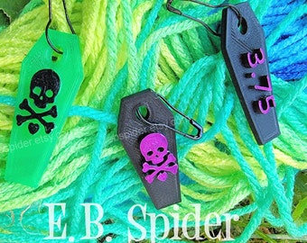 Etiquettes La taille compte - Etiquettes marqueurs de taille pour crochets - Style cercueil