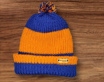 College football themed beanie/toboggan