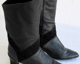 slouch pixie ankle boots