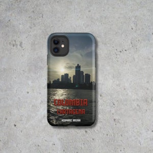 Colombia art IPhone Case, Colombia art, Colombia travel case, Colombia phone case, Phone Case, Cartagena art, Colombian gift, Cartagena