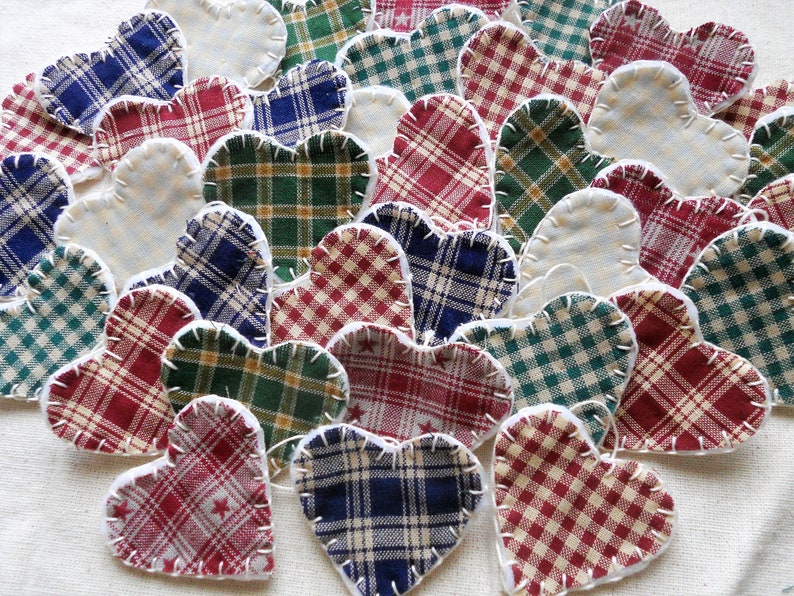 Penny Rug Valentine Heart Flower Ornaments Perfect for Etsy