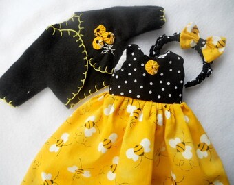 Dress Set Made to Fit For 14" Doll, 14.5" Doll, Toni P90 Lalaloopsy  Bitty Bethany  Betsy McCall 10" Ann Estelle 8" Ginny Doll Clothes