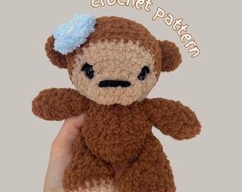 Mica the Monkey - Crochet Pattern