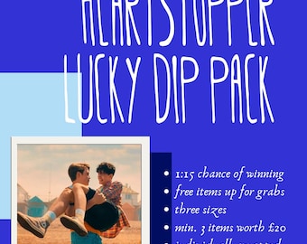 Heartstopper Mystery Box || Heartstopper Lucky Dip/Blind Box | gifts for Heartstopper fans