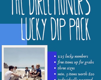 The Directioner’s Lucky Dip Pack || One Direction Blind Boxes - Louis Tomlinson, Zayn Malik, Liam Payne, Niall Horan, Harry Styles