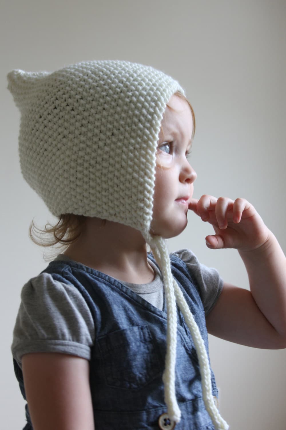 KNITTING PATTERN PDF File Knit Pixie Pattern Baby Etsy