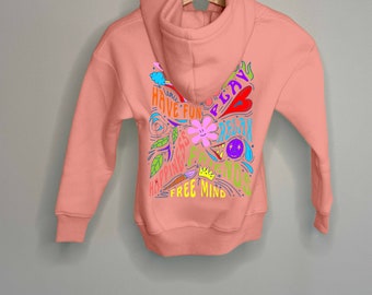 Kinder Hoodie Kids Hoodie rosa Kapuzenpullover Sweatshirt Sweater Kidsfashion Kinderkleidung  Kinderbekleidung, Herbst, Winter, Übergang