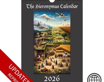 Il calendario agricolo di Hieronymus 2026 RISTAMPA AGGIORNATA (formato A4)