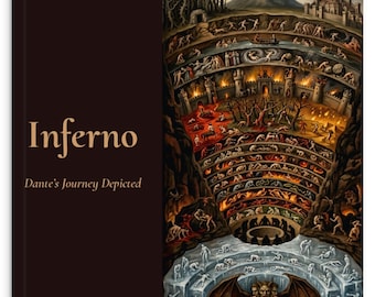A Jornada do Inferno de Dante Representada - Livro de Capa Dura